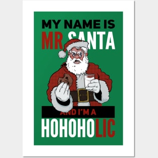 Mr Santa (without background) Posters and Art